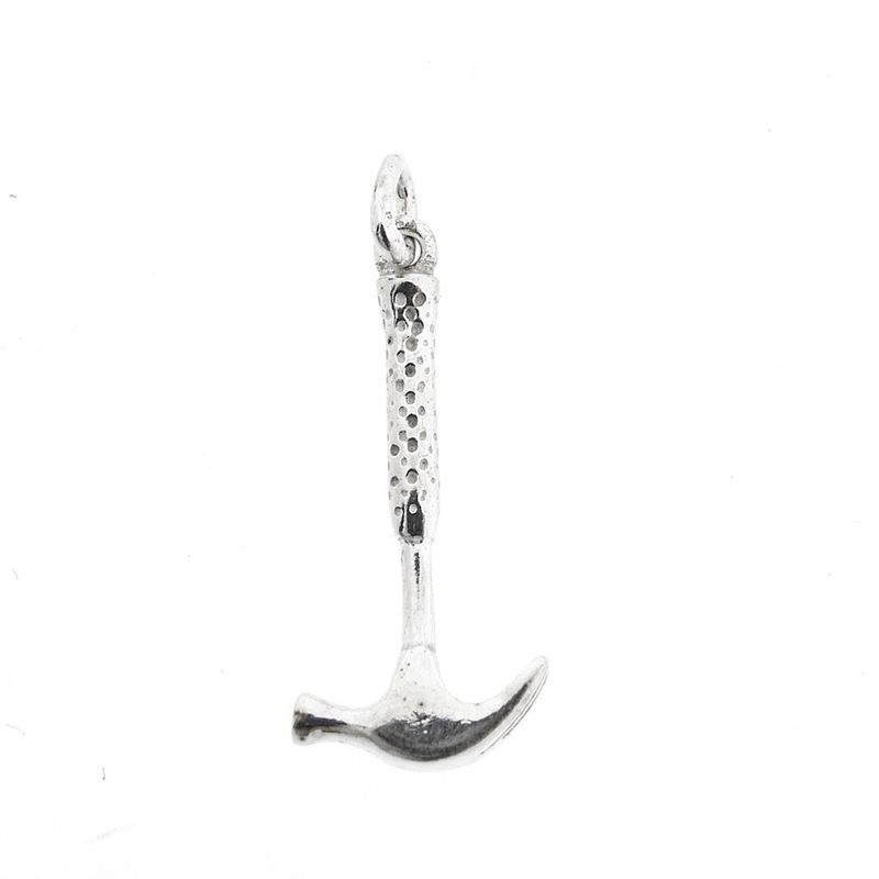 Image 2 of Silver charm; Claw hammer