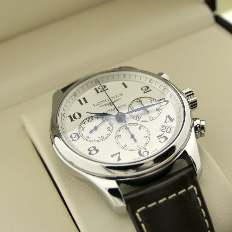 Image 17 of Longines Master Collection L2.693.4; Automatic chronograph men's watch