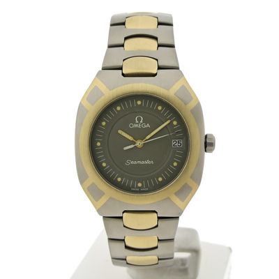 Image 1 of Omega Seamaster Polaris 3960981; 18k gold & titanium watch