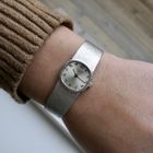 Image 18 of Patek Philippe Ellipse 3370/1; Vintage 18k. witgouden dames horloge