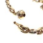 Image 4 of 18K Two-tone gold link necklace | 45 cm