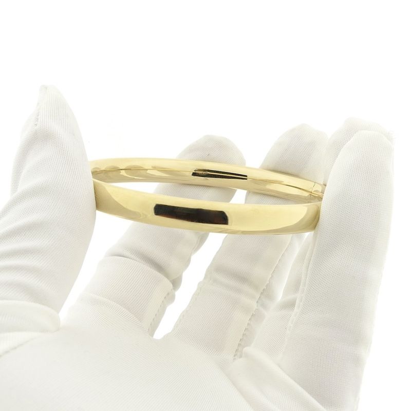 Image 9 of Gold slave bracelet | Ø 62mm
