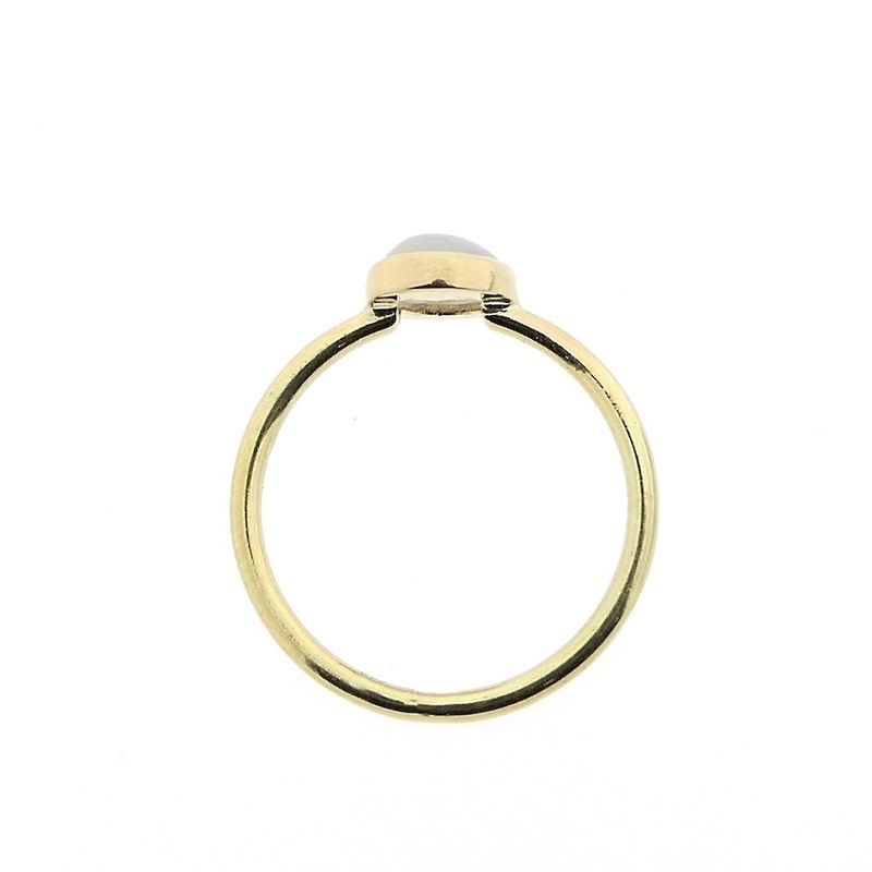 Image 5 of Gold ring with precious opal