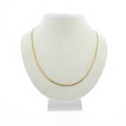 Image 1 of Gold Bismarck link chain | 47 cm