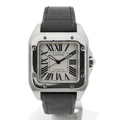 Cartier Santos 100 'Medium' Automatic 2878; Unisex watch Image 1 of Cartier Santos 100 'Medium' Automatic 2878; Unisex watch