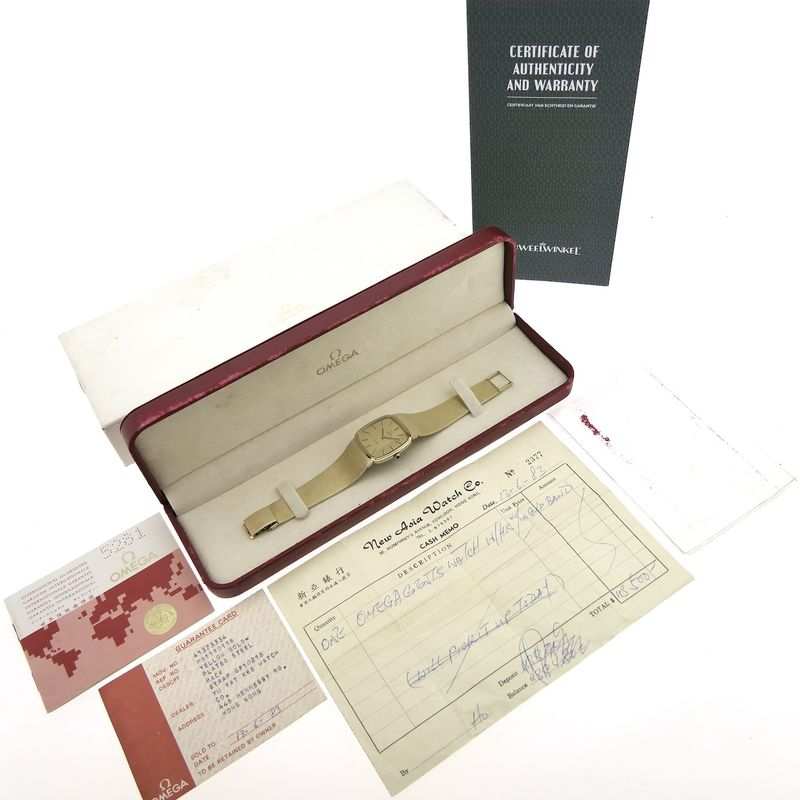 Image 18 of Omega De Ville 111.0118; Vintage heren horloge in full-set uit 1983