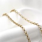 Image 2 of Gold jasseron link chain | 54.5 cm