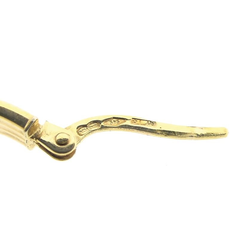 Image 7 of Gold earrings | Ø 18.0 mm