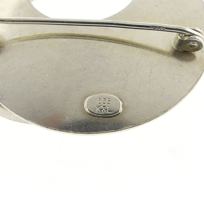 Image 5 of Silver modern brooch