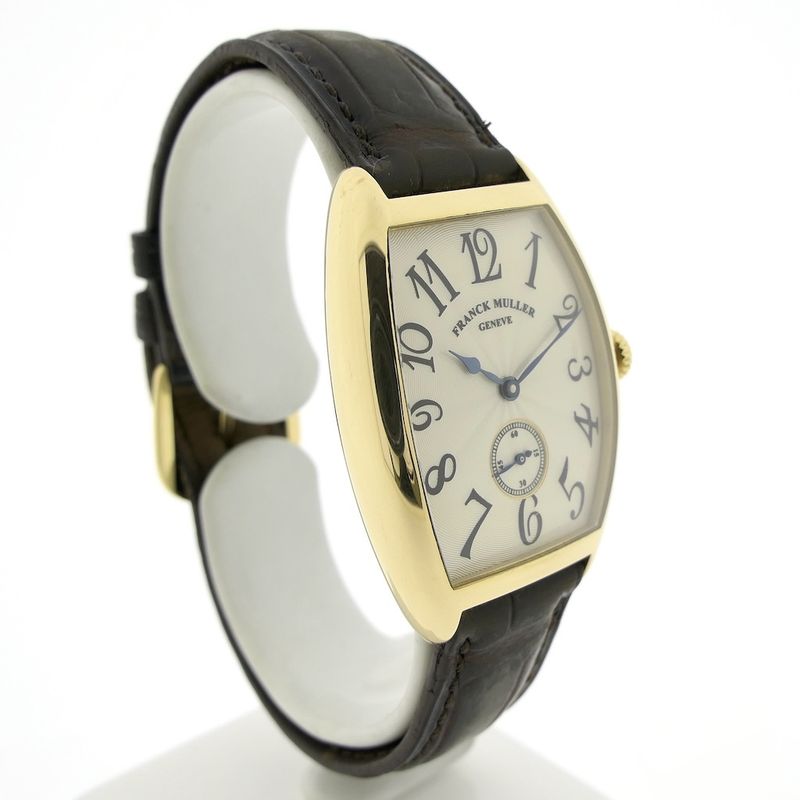 Image 3 of Franck Muller Casablanca Cintrée Curvex; 18k. Gold watch
