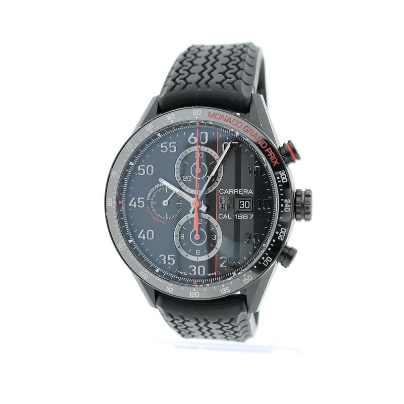Image 20 of TAG Heuer Carrera 'Monaco Grand Prix' Limited Edition CAR2A83; Chronograph men's watch
