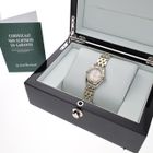 Image 4 of Breitling Callistino 'Mother of Pearl' D52045; 18k gold/steel women's watch with diamonds