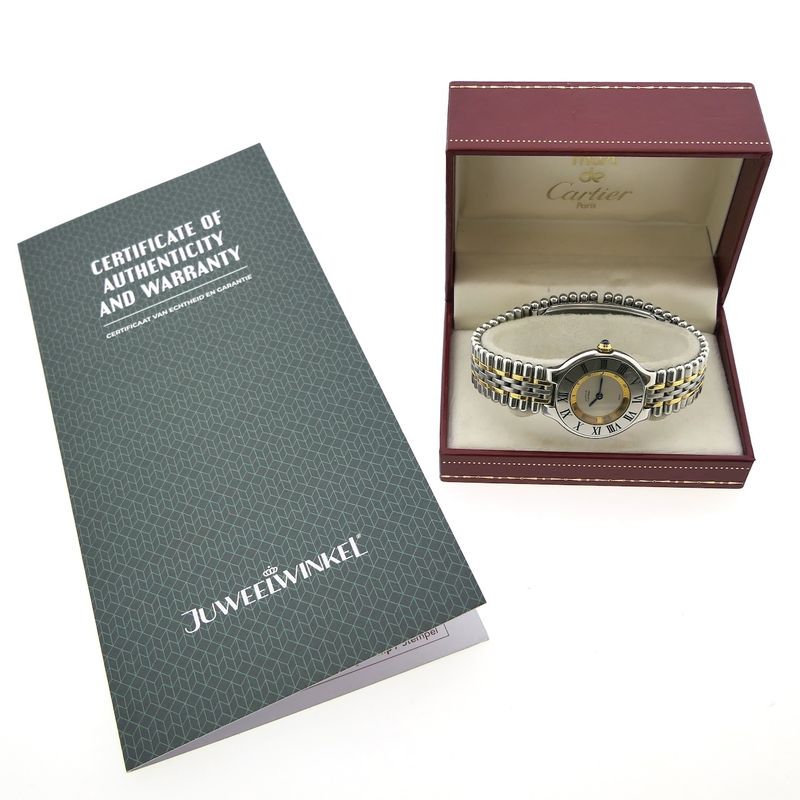 Image 4 of Cartier Must 21; Bi-color women's watch