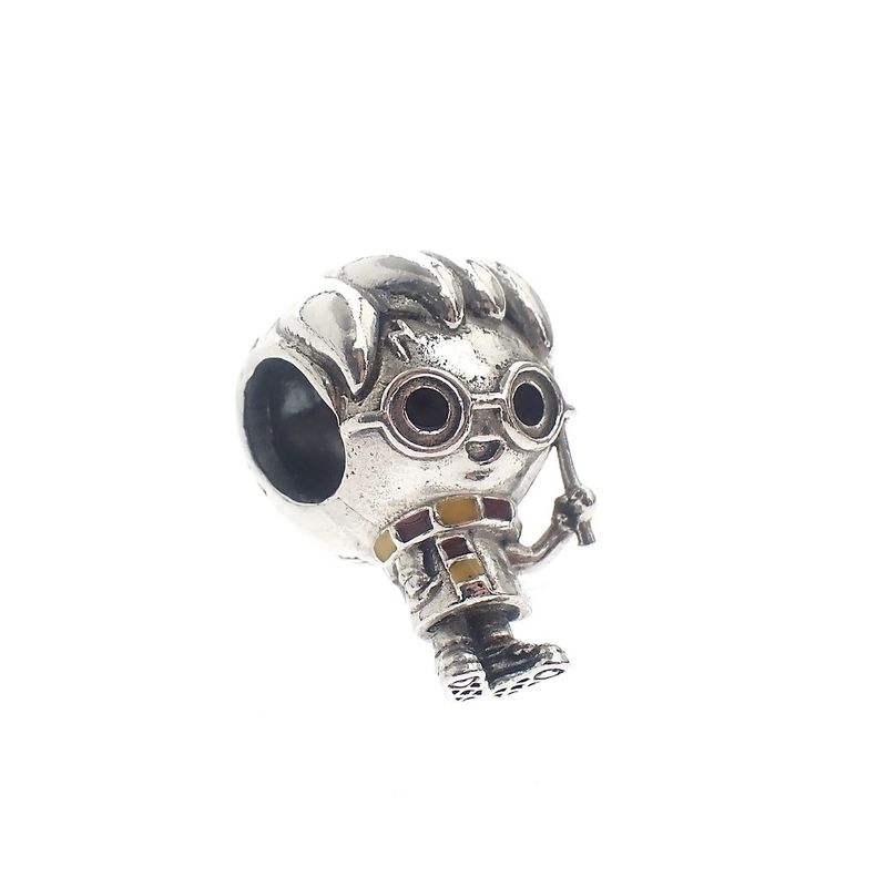 Image 3 of Pandora x Harry Potter charm; Silver; Harry Potter