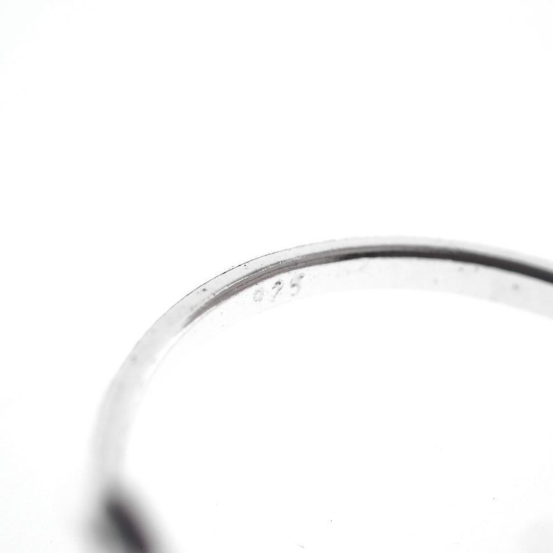 Image 5 of Silver children's ring with cat