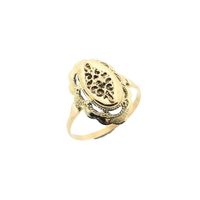 Gold Men's Ring; Art Nouveau