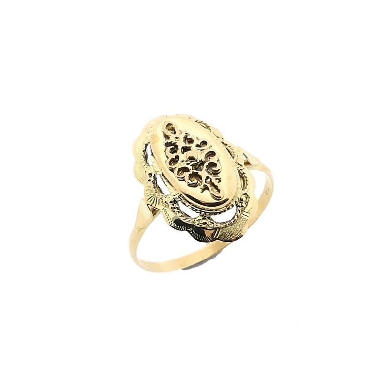 Image 1 of Gold Men's Ring; Art Nouveau