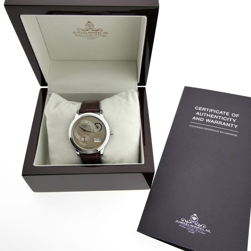 Image 5 of Glashütte Original PanoMaticReserve; Automatic men's watch