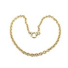 Image 4 of Gold anchor link necklace