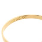 Afbeelding 8 van 18 Krt. antiek gouden ring met bloedkoraal