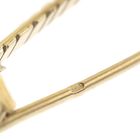 Image 8 of Vintage gold brooch of a feather