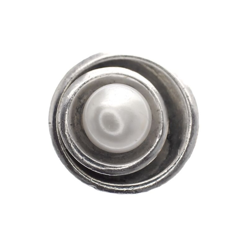 Image 2 of Silver ring with freshwater pearl