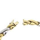 Image 6 of Two-tone gold fantasy link necklace