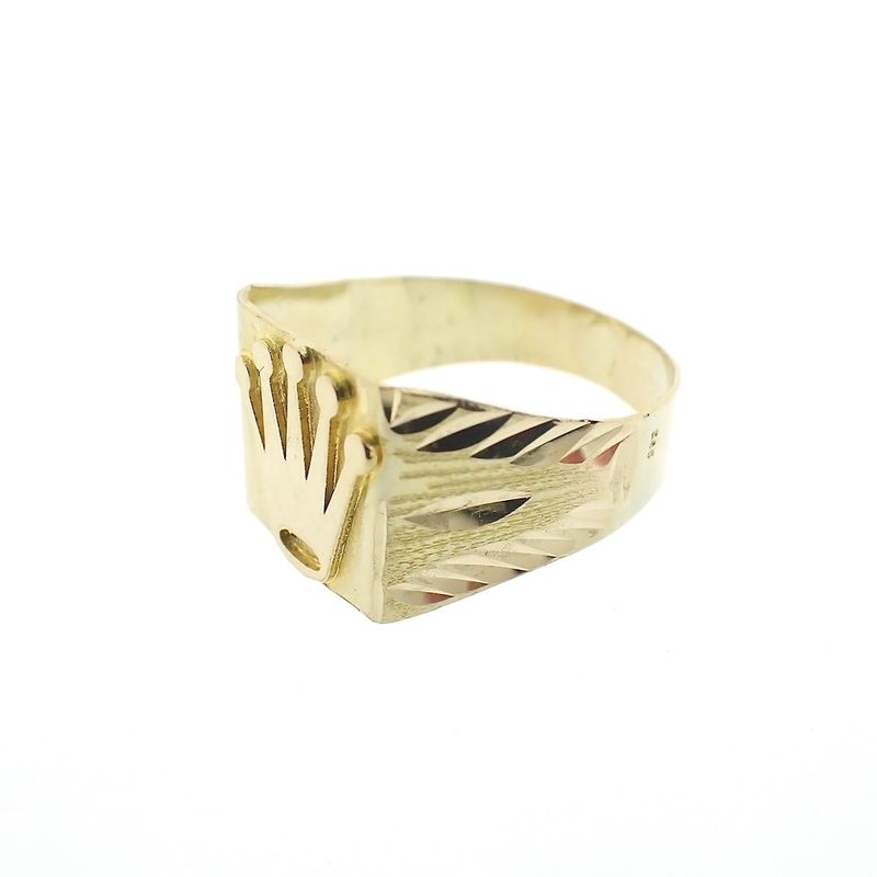 Image 6 of Gold ring with Rolex crown | Men