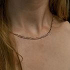 Image 9 of Two-tone gold Figaro link chain