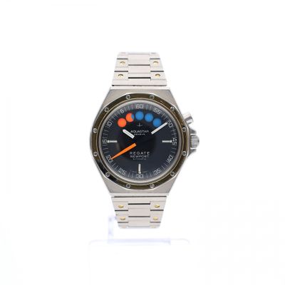 Image 1 of Aquastar Genève Regate Newport Ref. 300-1144 Regatta Timer