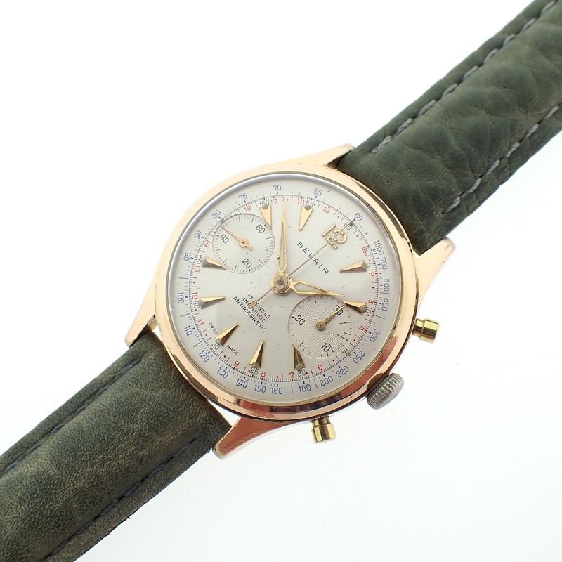 Image 1 of Belair Swiss-made Chronograph; Vintage men's watch