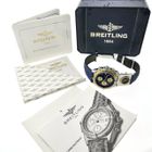 Image 18 of Breitling Chronomat D13047; Vintage pilot men's watch with UTC module