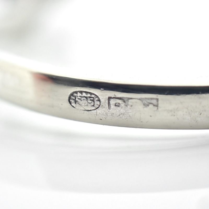 Image 6 of White gold entourage ring with diamond | 0.31 ct.