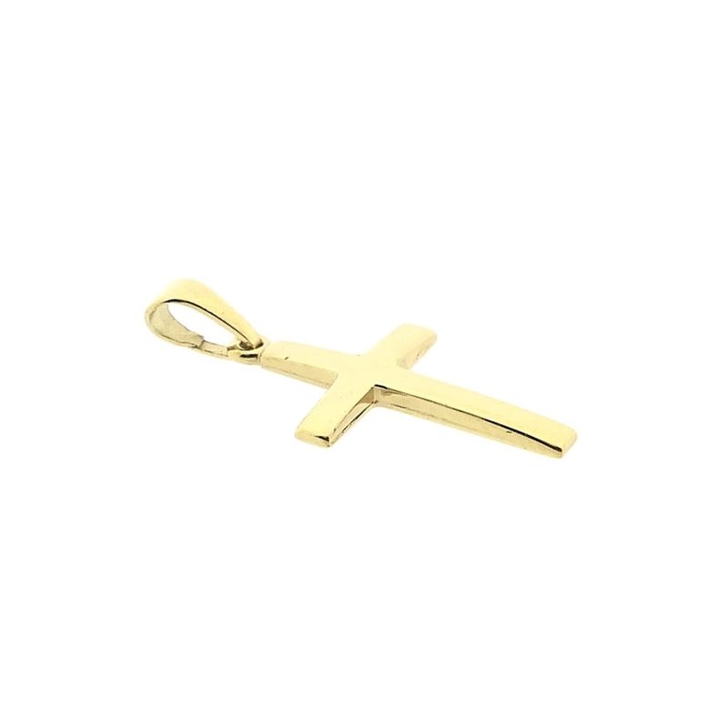 Image 3 of 18 carat gold pendant of a cross