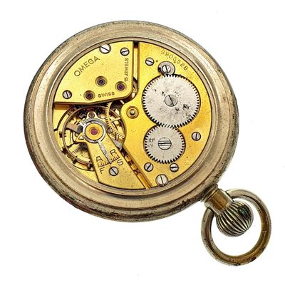 Image 2 of Omega pocket watch; 'General Service Time Piece' | British, WWII
