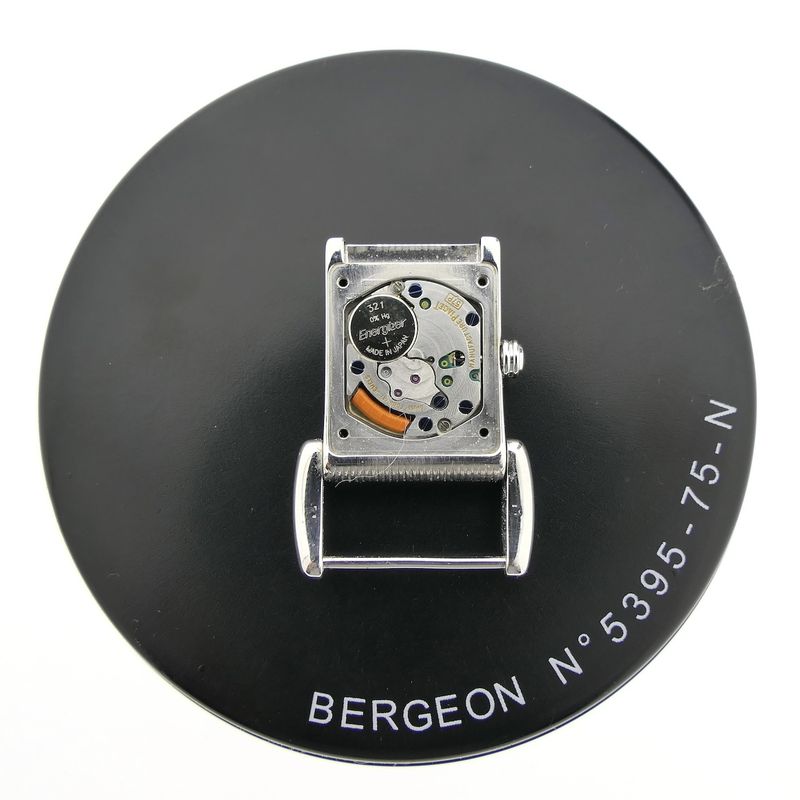 Image 28 of Piaget Miss Protocole 5221; 18k white gold women's watch with mother-of-pearl dial