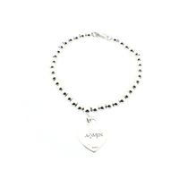 Silver unique fantasy bracelet | 18.5 cm