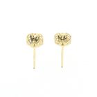Image 8 of Gold stud earrings | Vintage