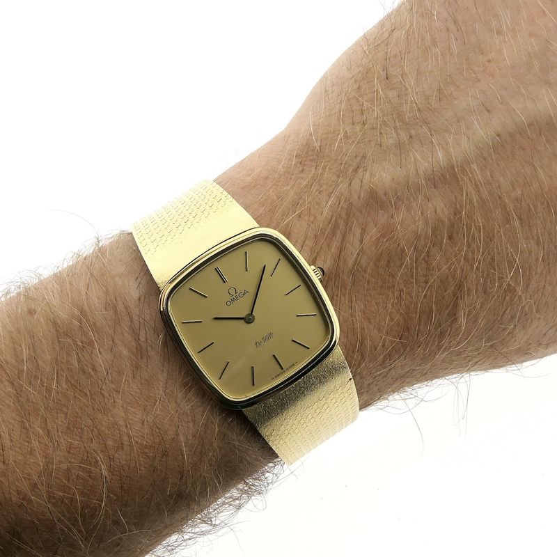 Image 7 of Omega De Ville 111.0118; Vintage heren horloge in full-set uit 1983