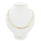 Image 1 of Bicolor Gold Fantasy Link Necklace