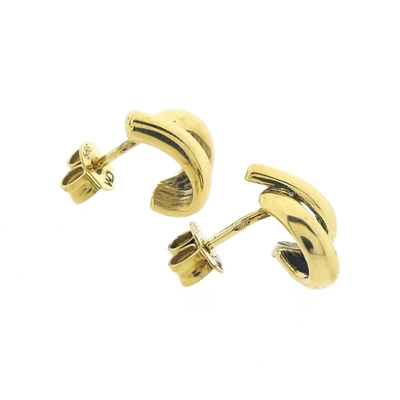 Image 5 of Golden fantasy stud earrings