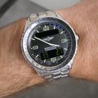 Image 10 of Breitling Chronospace; Analog/digital pilot's watch