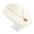 Image 8 of Vintage gold pendant with diamonds | 0.035 ct.