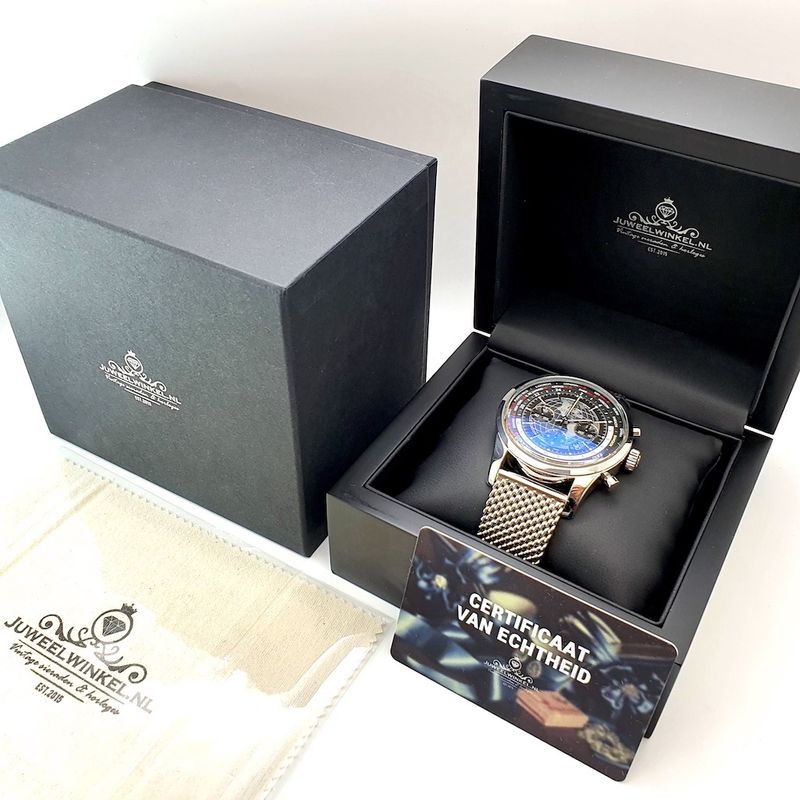 Image 3 of Breitling Transocean Unitime chronograph; Chronograph men's watch