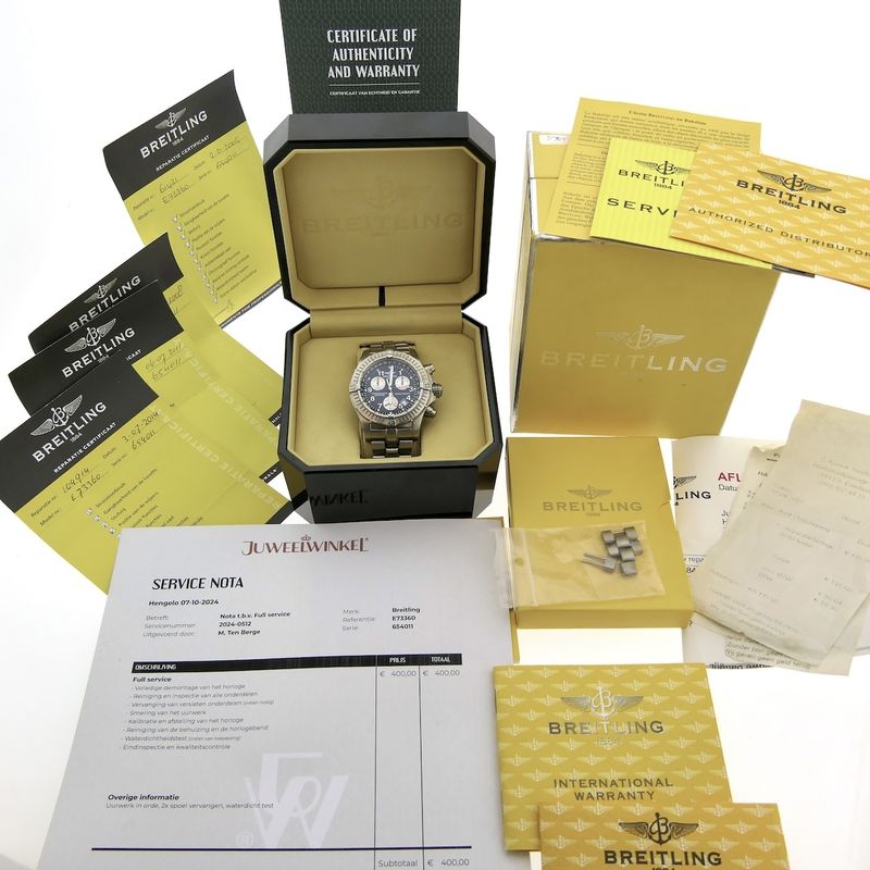 Image 18 of Breitling Avenger M1 Chronograph E73360; Chronograph men's watch