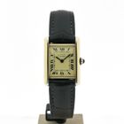 Image 1 of Cartier Tank Vermeil 3 096505; Vintage mechanisch dames horloge