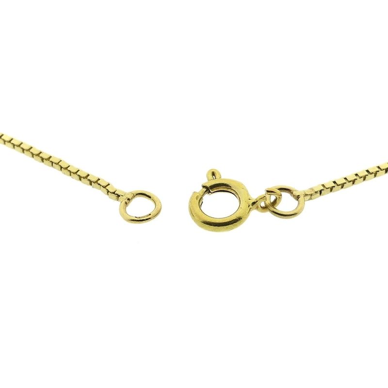 Image 4 of Golden Venetian link chain | 40.5 cm