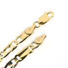 Image 6 of Two-tone gold fantasy link necklace