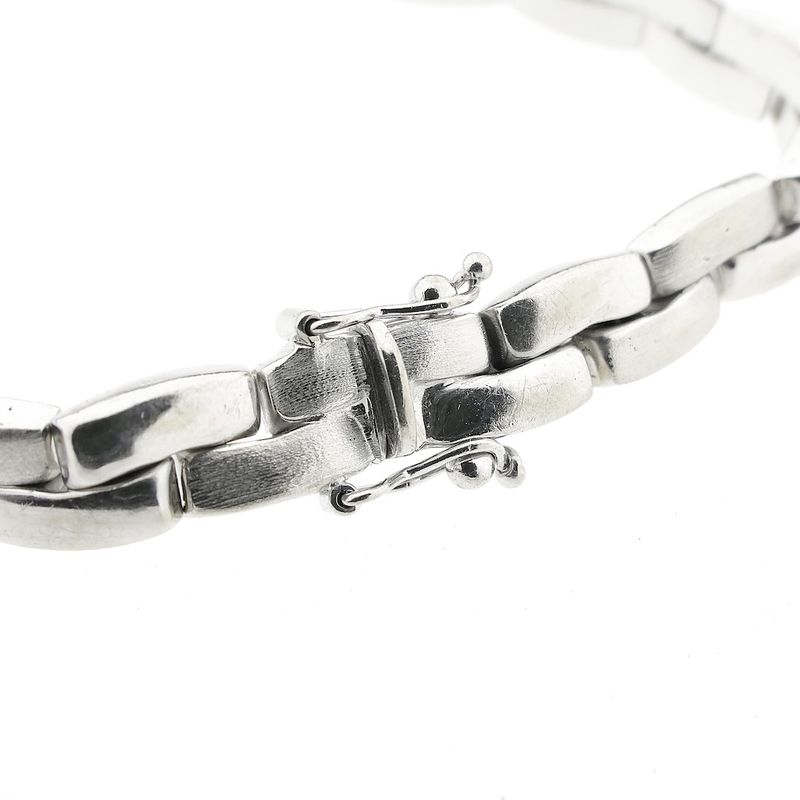 Image 3 of Solid white gold bracelet | 19 cm