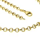 Image 2 of Gold jasseron link necklace | 44.5 cm
